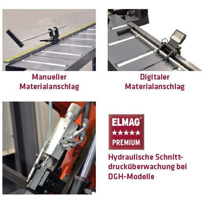 BOMAR Metall-Bandsägemaschine Ergonomic 340.278 DGH