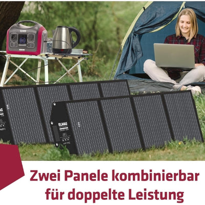 Faltbares Solarpanel SOLAR 220 - monokristallin